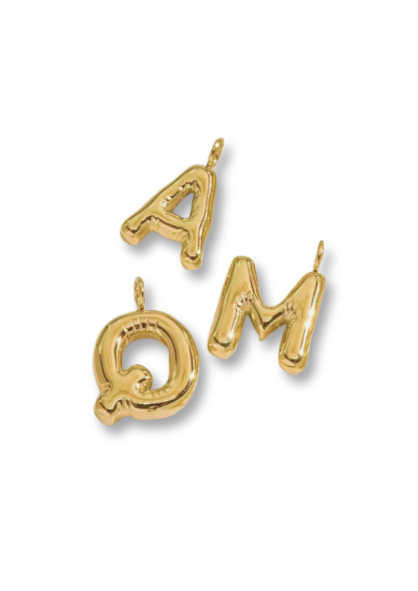 Alphabet Letter Big Pendant