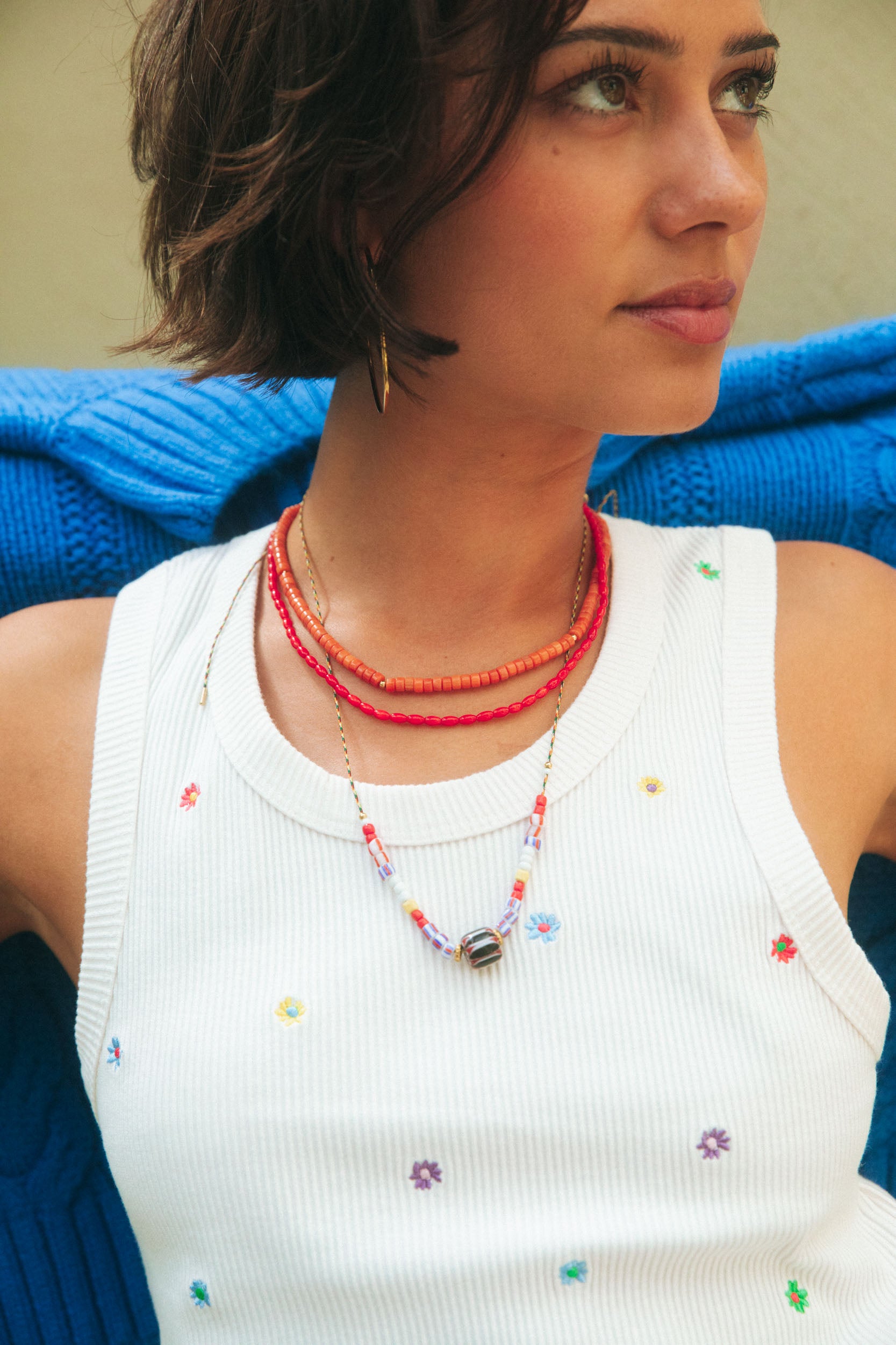 Tommy Coral Necklace