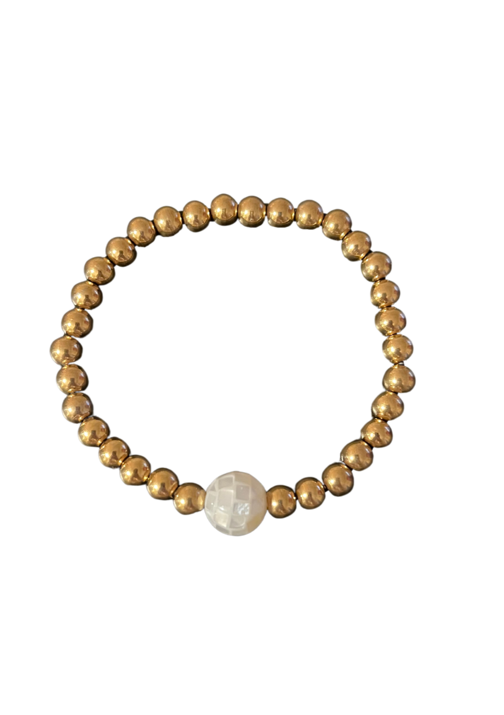 Discoball Gold Bracelet