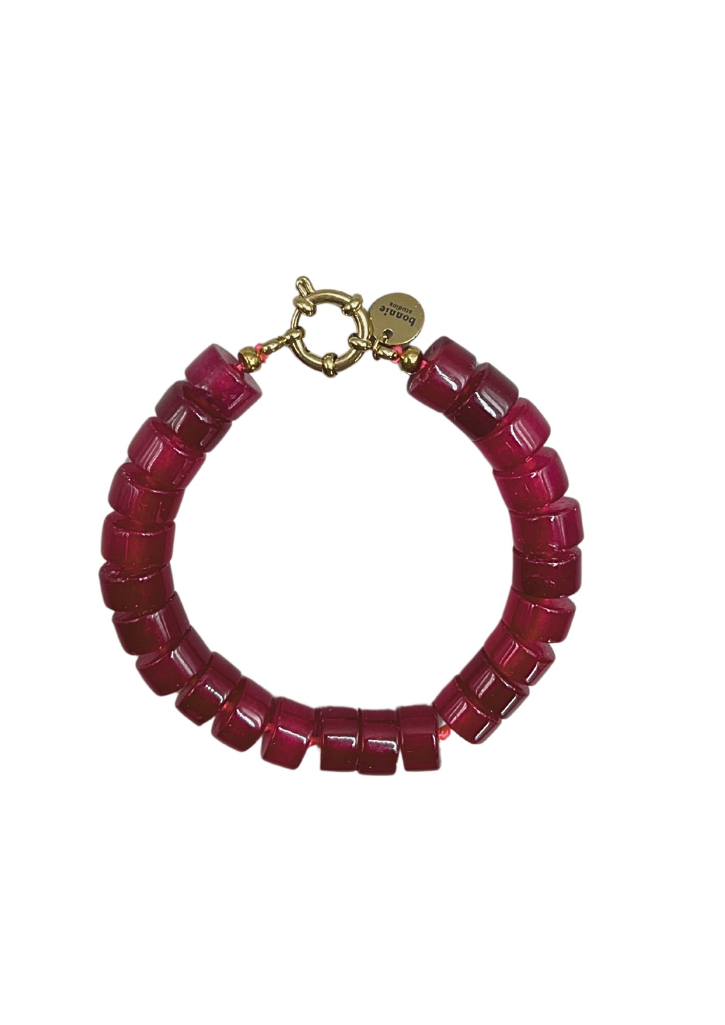 Phil Burgundy Bracelet