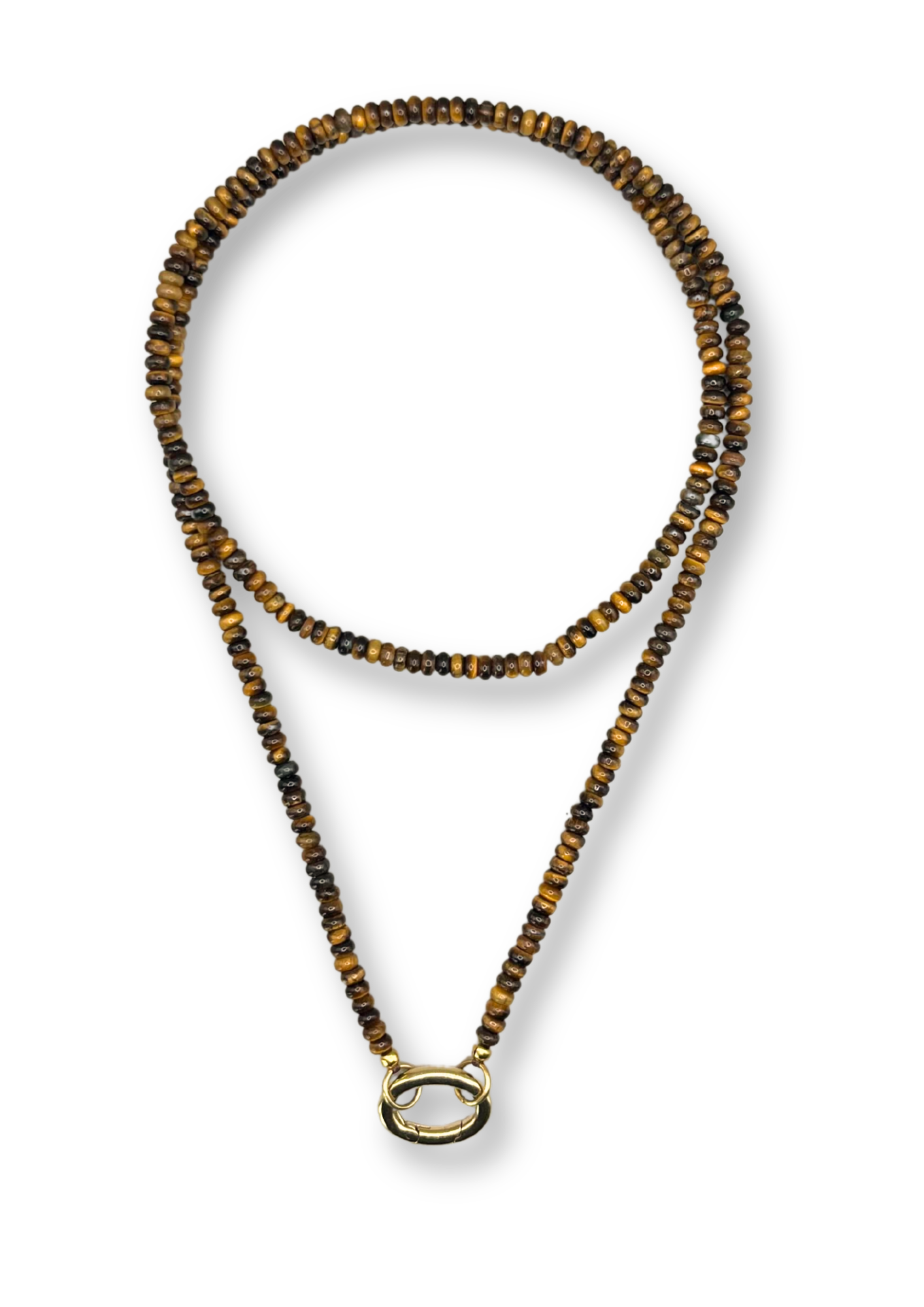 Roger Long Brown Necklace