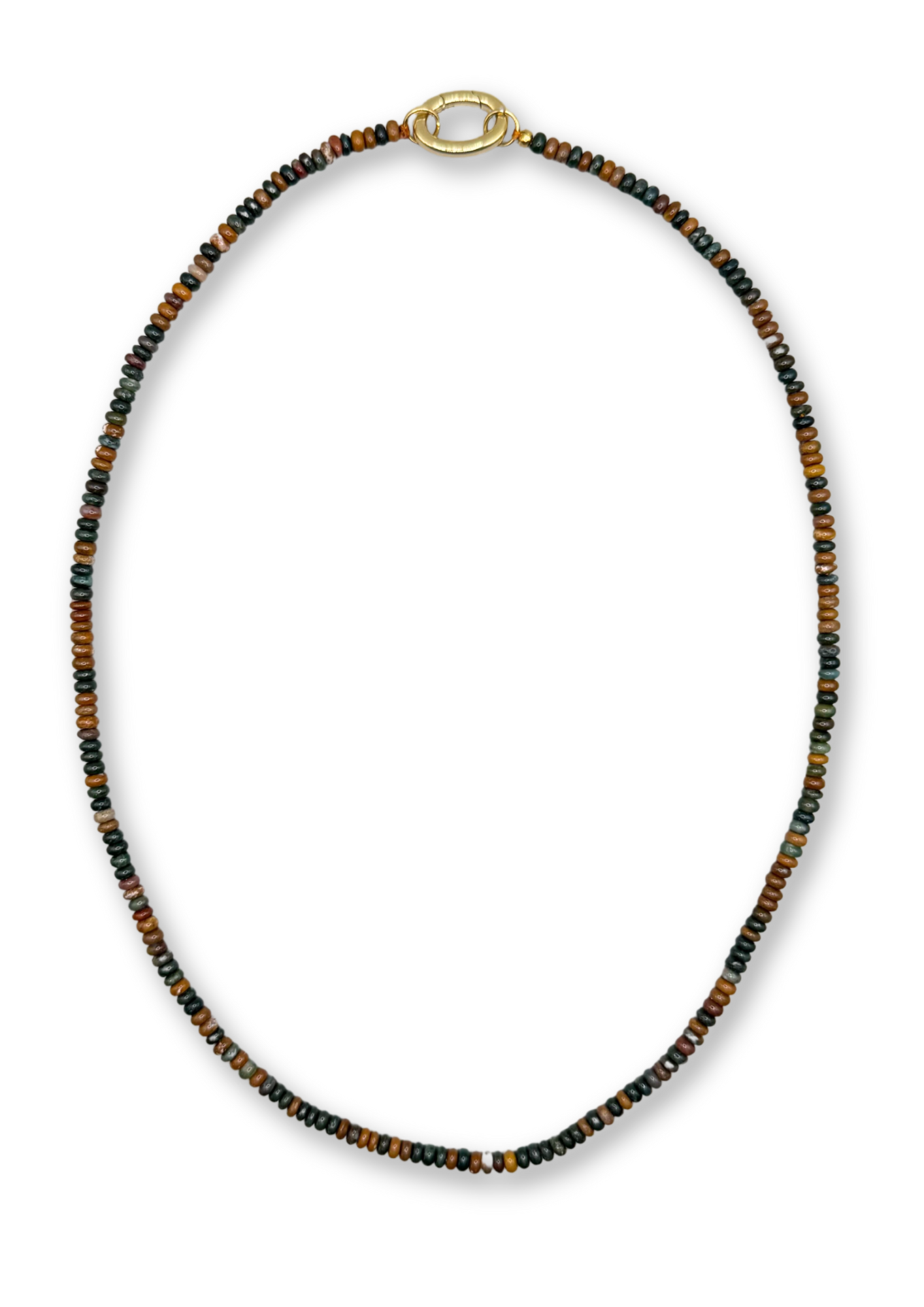 Roger Brown Green Necklace