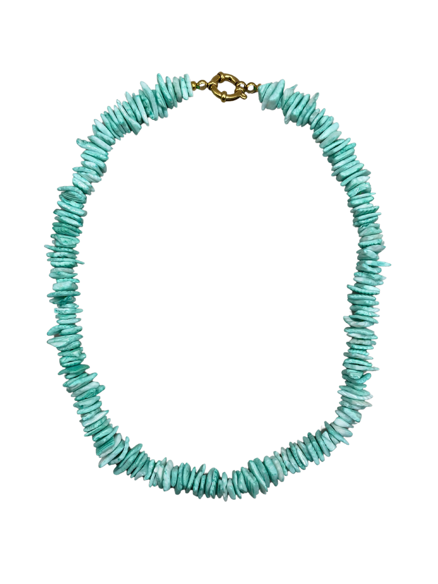 Turquoise Shell Necklace