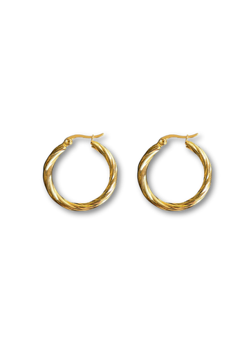 Twisted Big Hoops