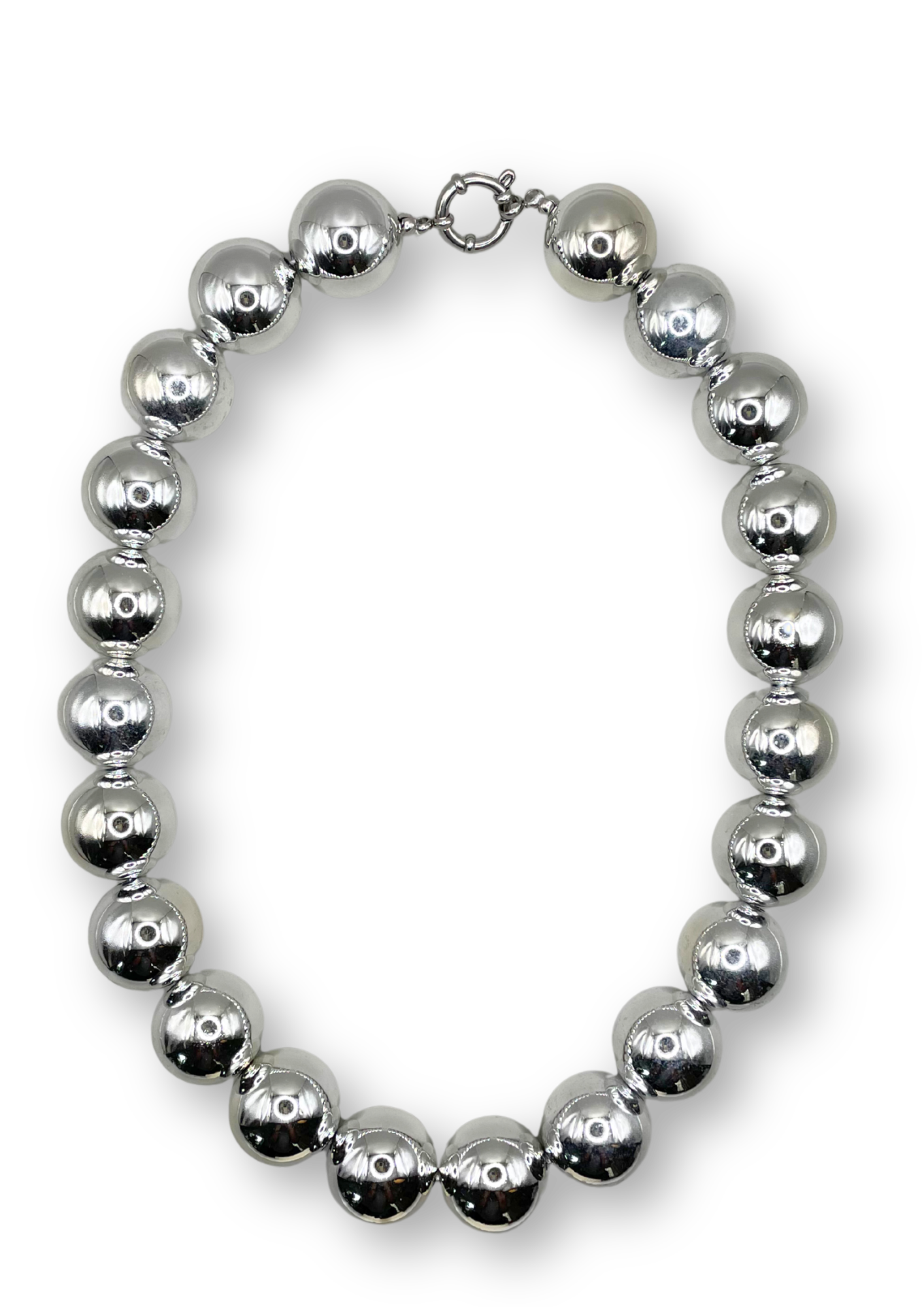 Midnight Silver Necklace