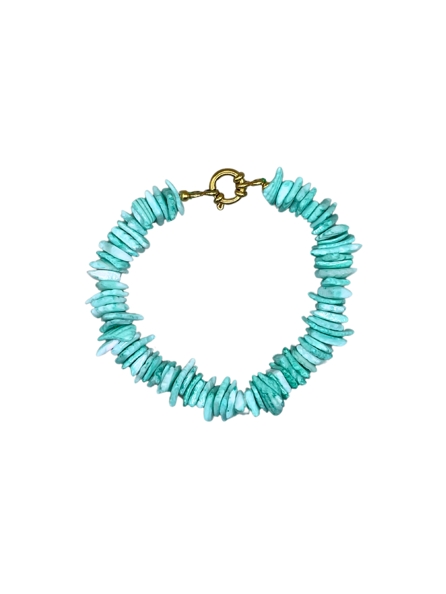 Turquoise Shell Bracelet