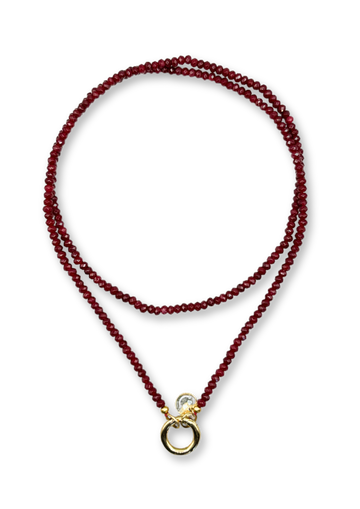 Roger Red Long Necklace