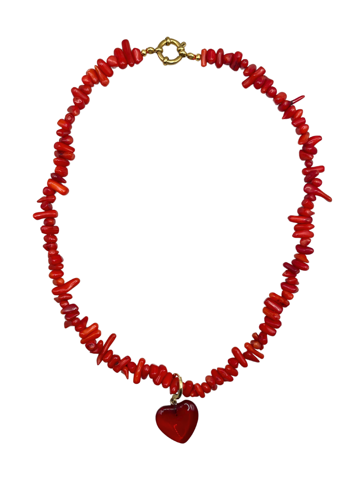 Flint Red Necklace