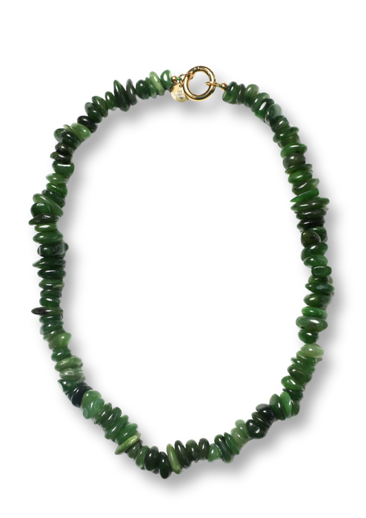 Yuyu Green Necklace