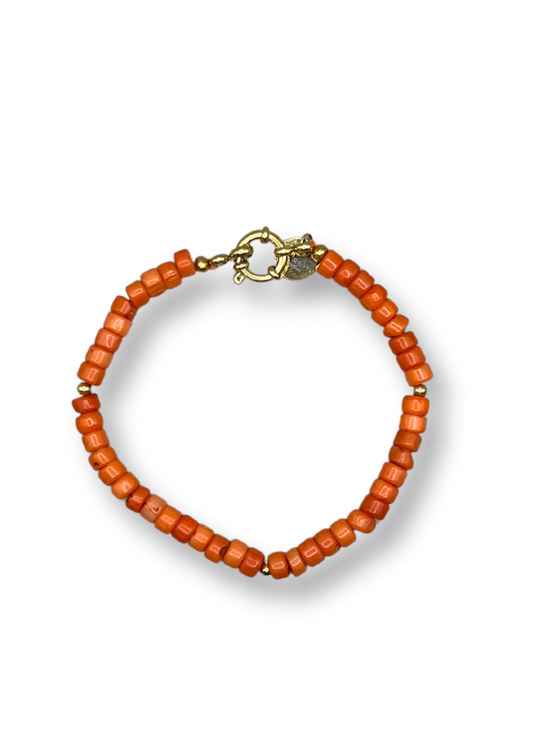 Tommy Gold Orange Bracelet