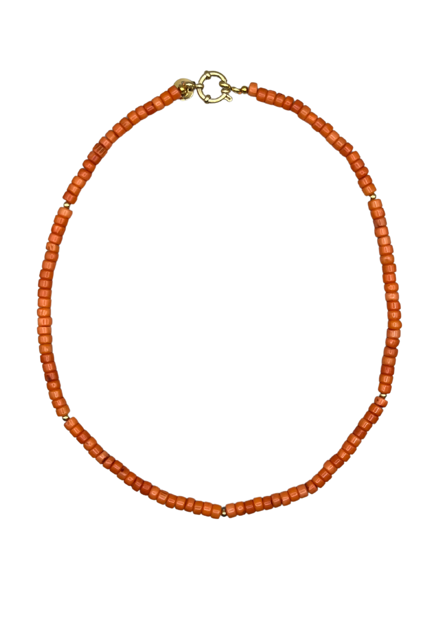 Luc Orange Necklace