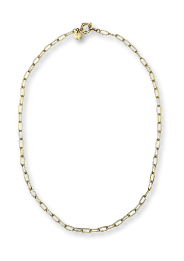Boyfriend Necklace ~ 14K gold plated stainless steel