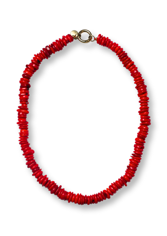 Flint Red Necklace