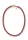 Moos Burgundy Ketting
