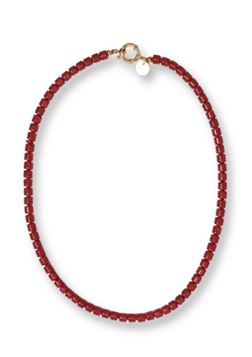 Moos Burgundy Ketting