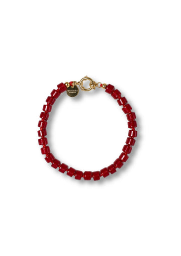 Moos Burgundy Armband