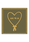 LOVE ME DO Scarf