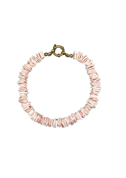 Pink Shell Bracelet