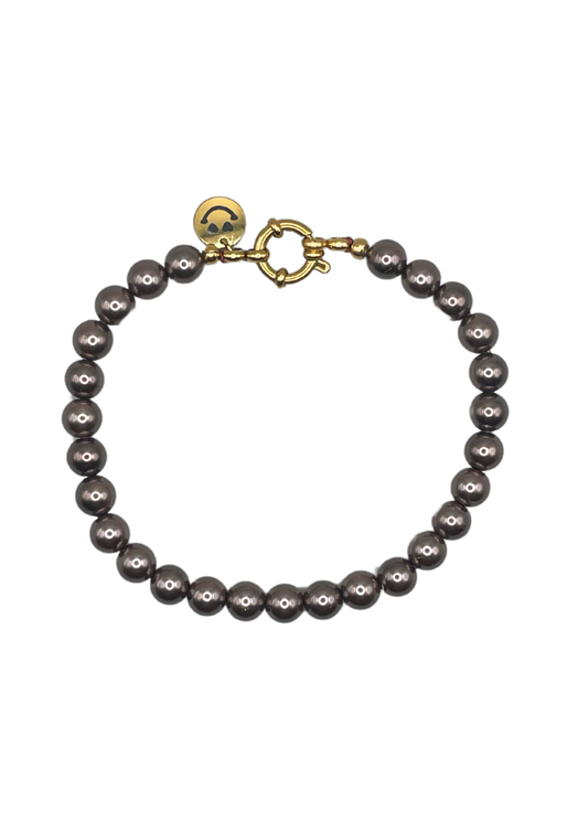 Brown Pearl Bracelet