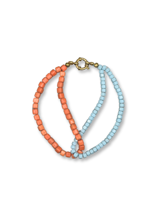 Double Blue Bracelet
