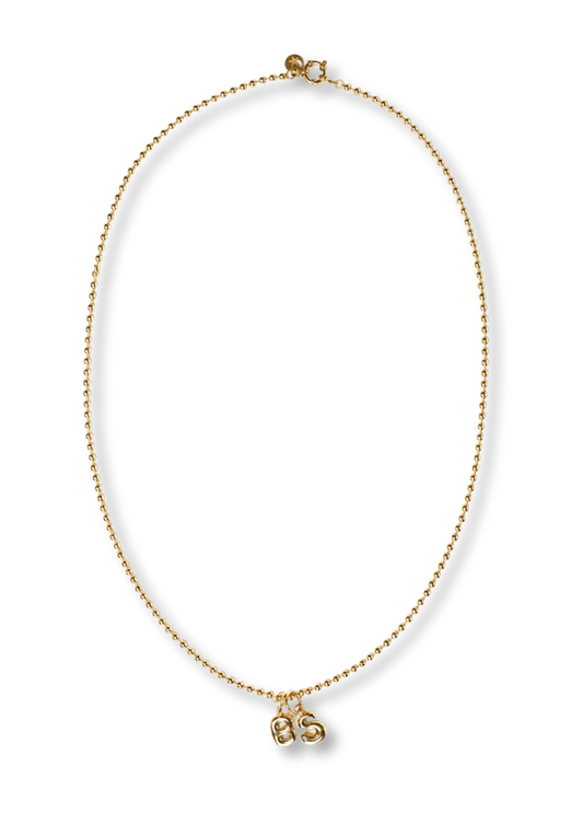 Jeanine Initial Letter Necklace