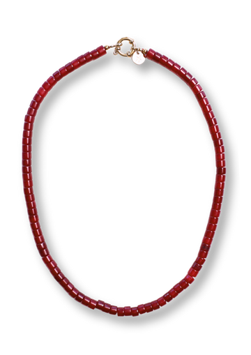 Moos Burgundy Necklace