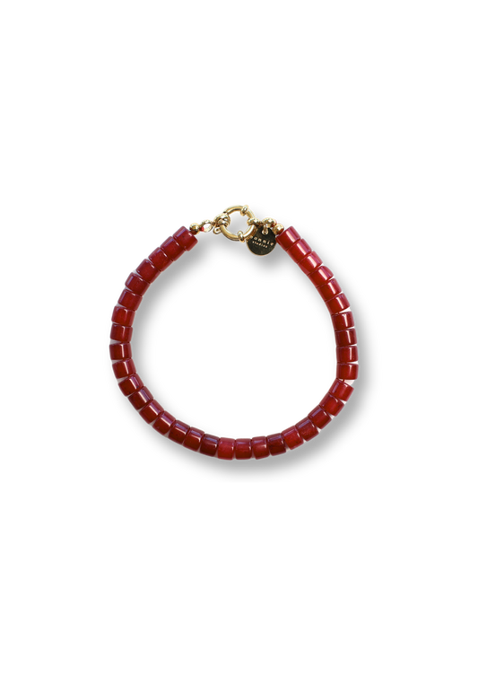 Moos Burgundy Bracelet