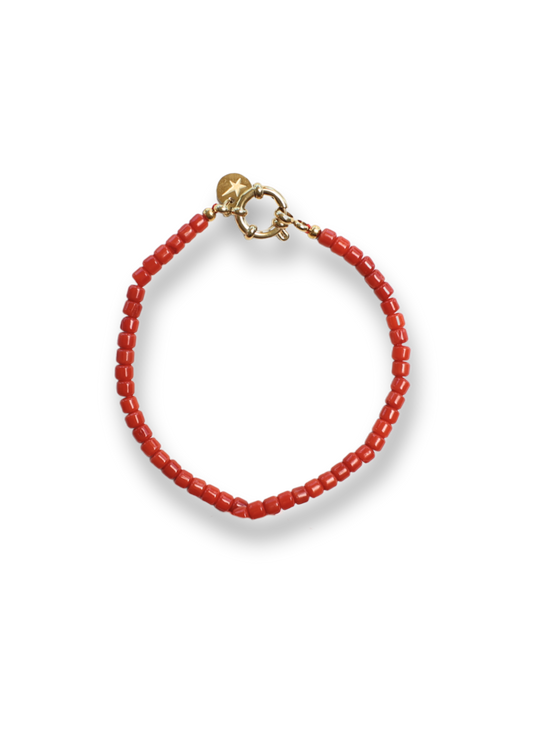 Tommy Coral Orange Bracelet