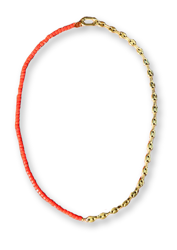 Moos Red Gold Necklace