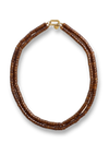 Moos Double Brown Necklace