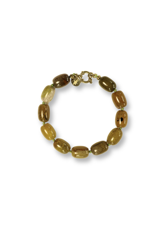 Bobby Bos Groene Armband