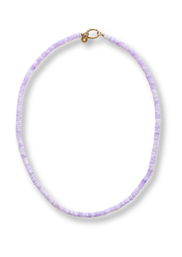 Roger Lavender Long Necklace