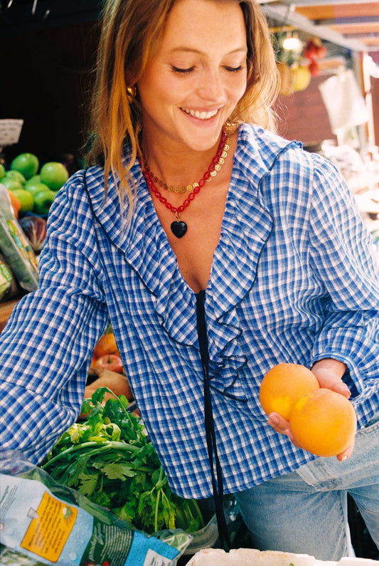 Bobby Burgundy Necklace