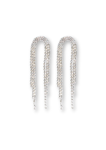 Bow Silver Earring