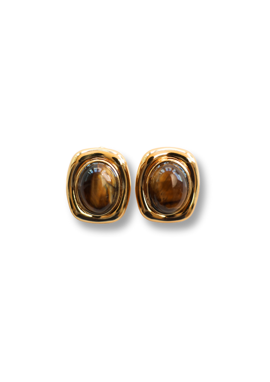 Fall Gold Earring