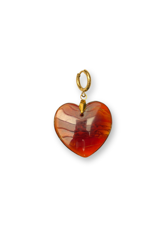 Heart Glass Pendant