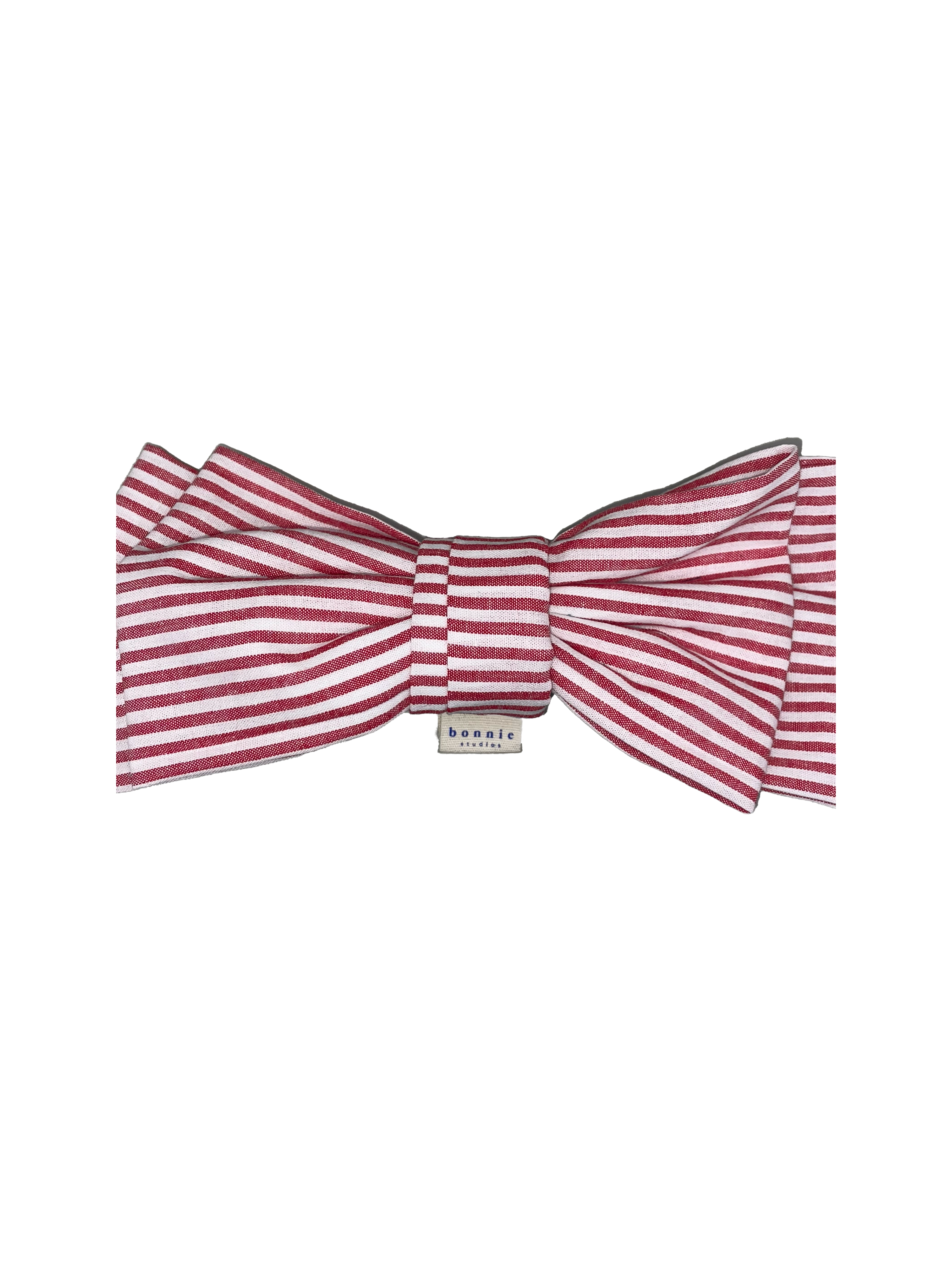 Bonnie Bow Hair Clip ~ Striped