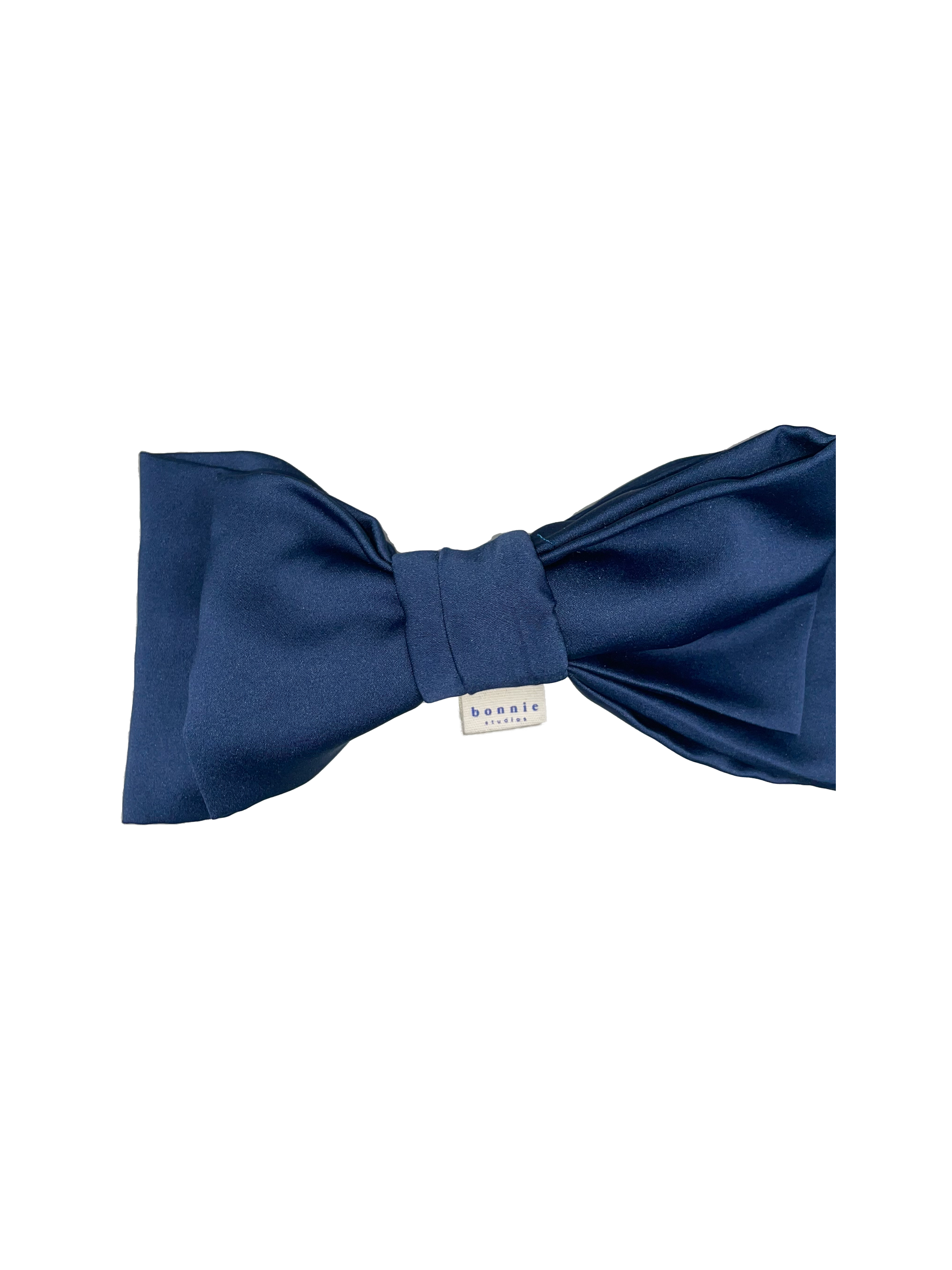 Bonnie Bow Hair Clip ~ Navy