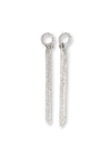 Knotted Silver Earring