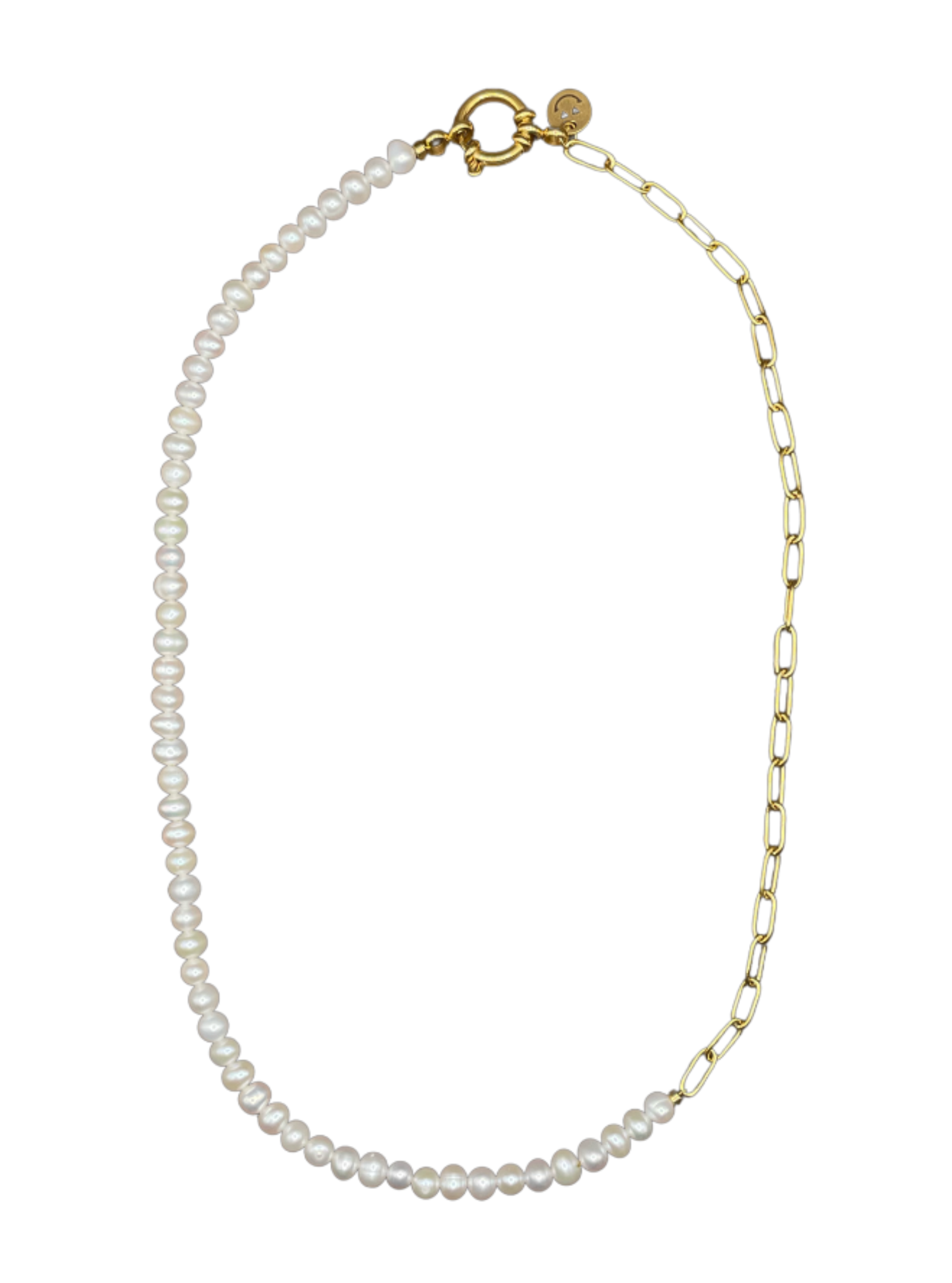 Flint Gold Necklace