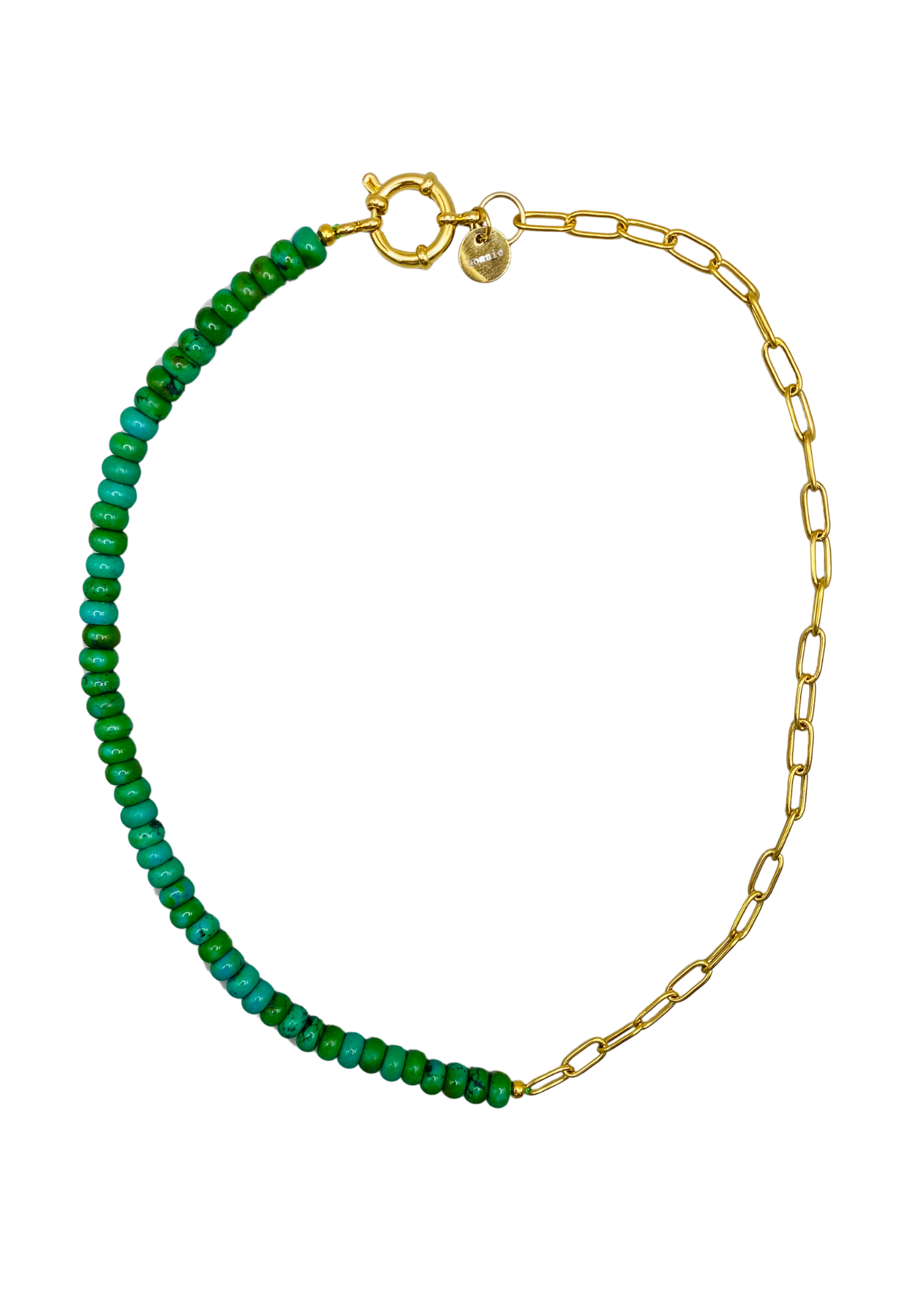 Flint Green Necklace