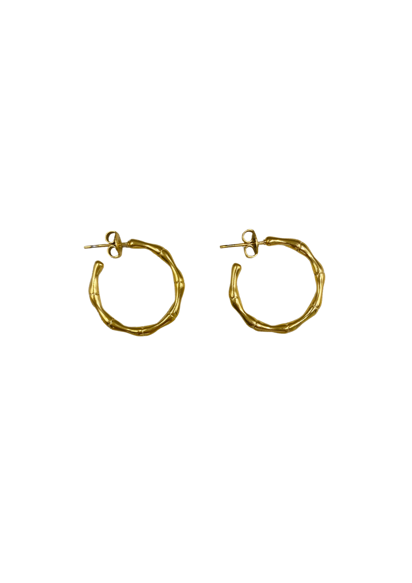 Bamboo Hoops Small ~ 2 Pcs