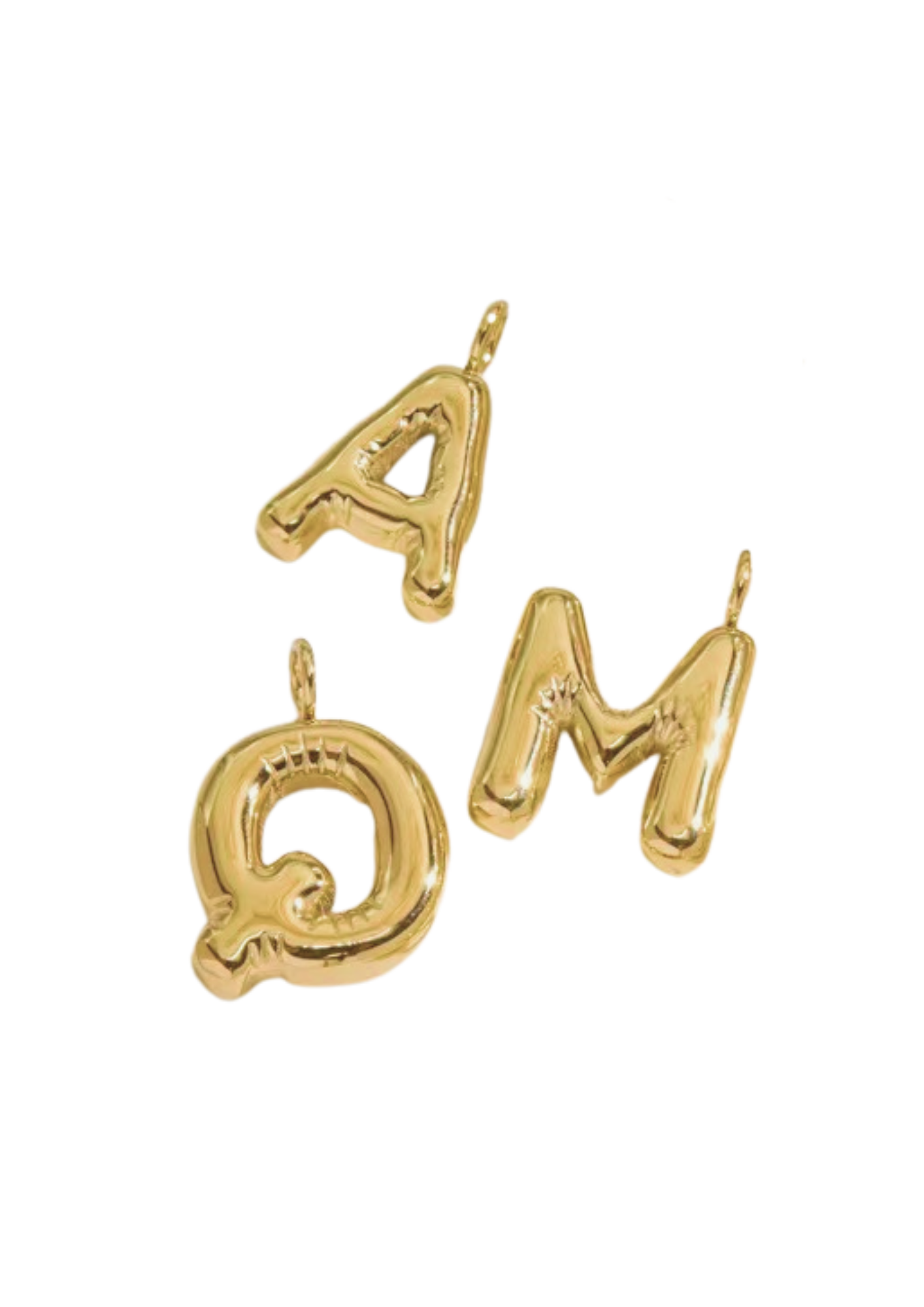 Alphabet Letter Big Pendant