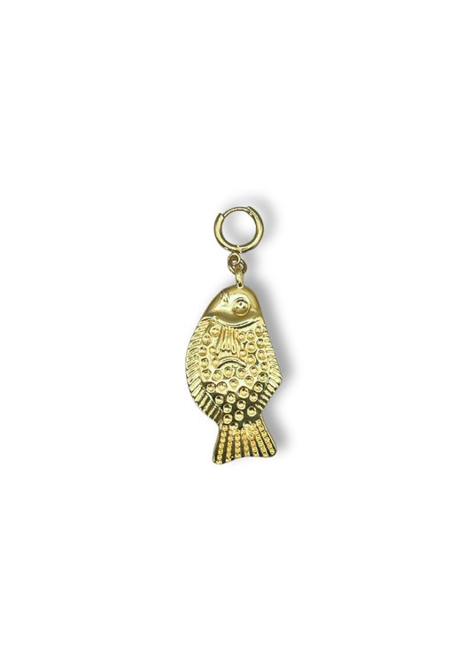 Small Fish Gold Pendant