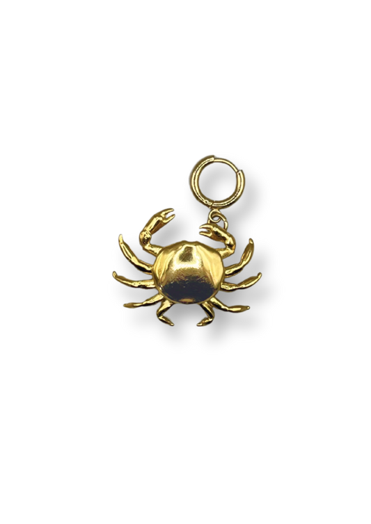 Crab Gold Pendant