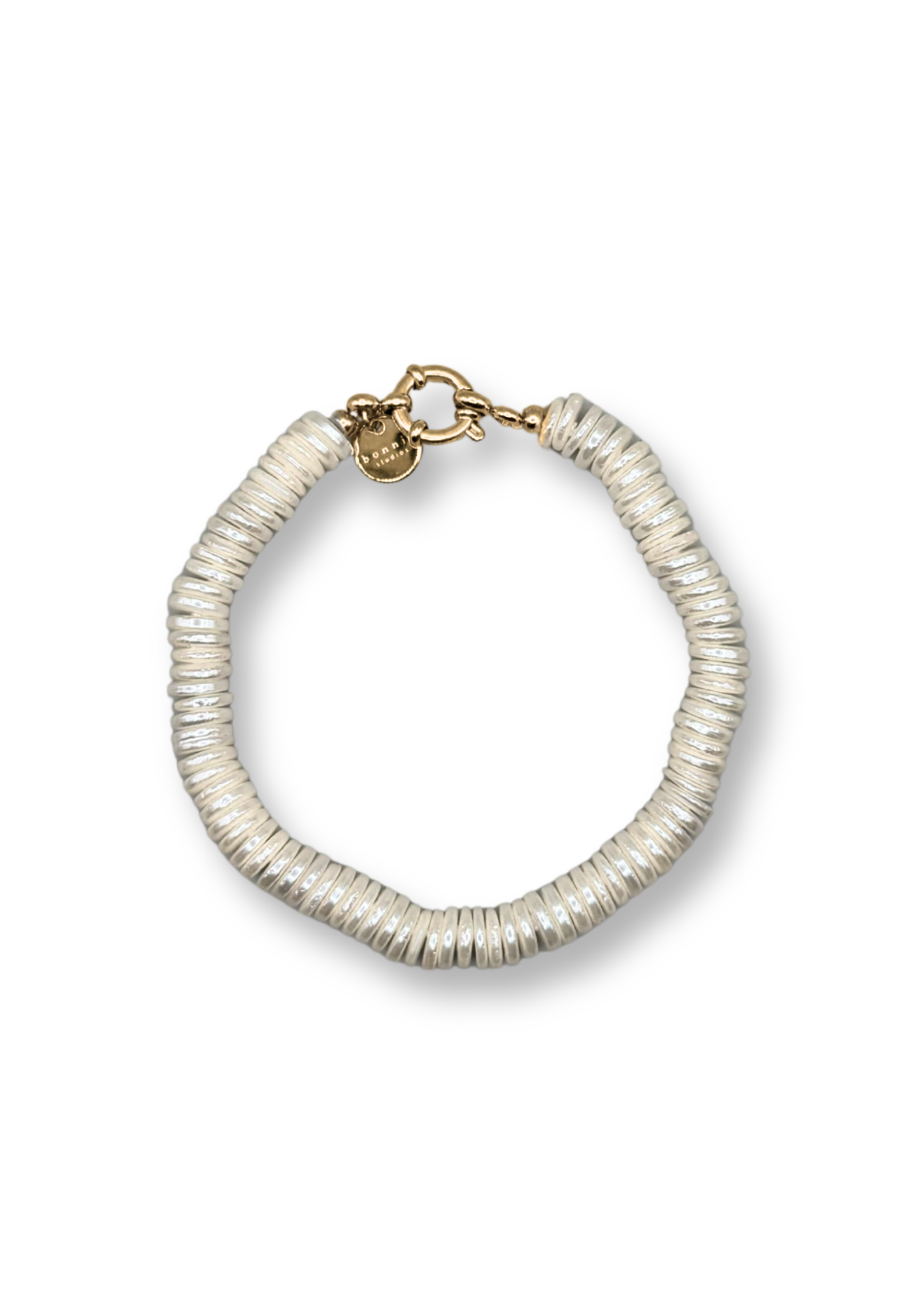 Disco Pearl Bracelet