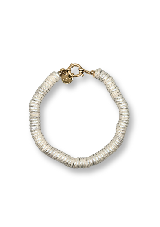 Disco Pearl Bracelet