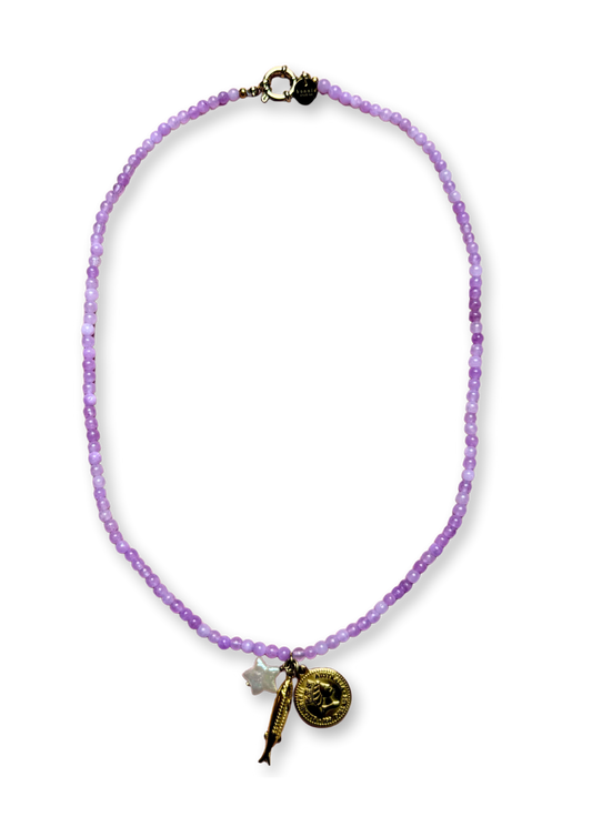 Lila Pendant Trio Necklace