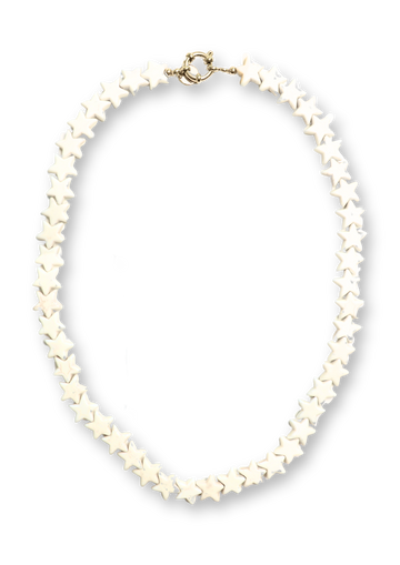 Sternweiße Halskette