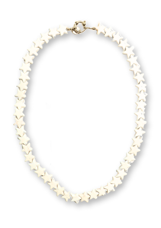 Sternweiße Halskette